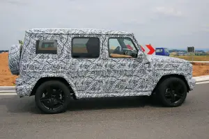 Nuova Mercedes Classe G MY 2017 foto spia 29 luglio 2016