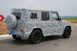 Nuova Mercedes Classe G MY 2017 foto spia 29 luglio 2016