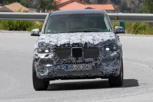 Nuova Mercedes GLE foto spia 27 luglio 2016