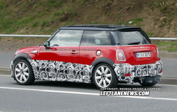 Nuova Mini John Cooper Works: foto spia