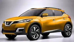 Nuova Nissan Juke 2020 - Foto render