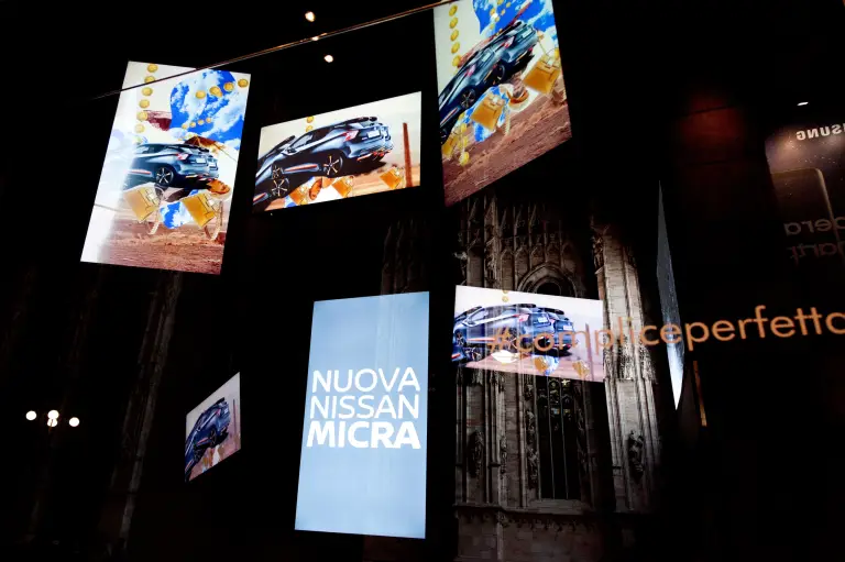 Nuova Nissan Micra Vogue Italia Rinascente Milano - 1