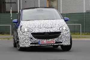 Nuova Opel Corsa OPC - foto spia (settembre 2014)