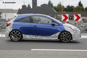 Nuova Opel Corsa OPC - foto spia (settembre 2014) - 3