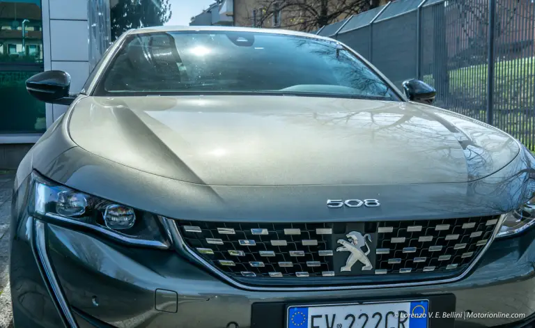 Nuova Peugeot 508 2019 - Prova su Strada - 9