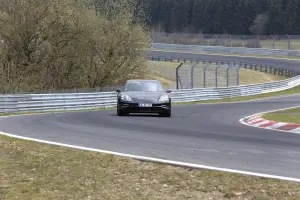 Nuova Porsche Taycan Sport Turismo 2020 - Le foto al Nurburgring