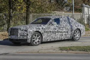 Nuova Rolls Royce Phantom MY 2018 foto spia 4 novembre 2016