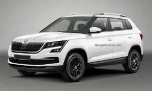 Nuova Skoda Fabiaq Render