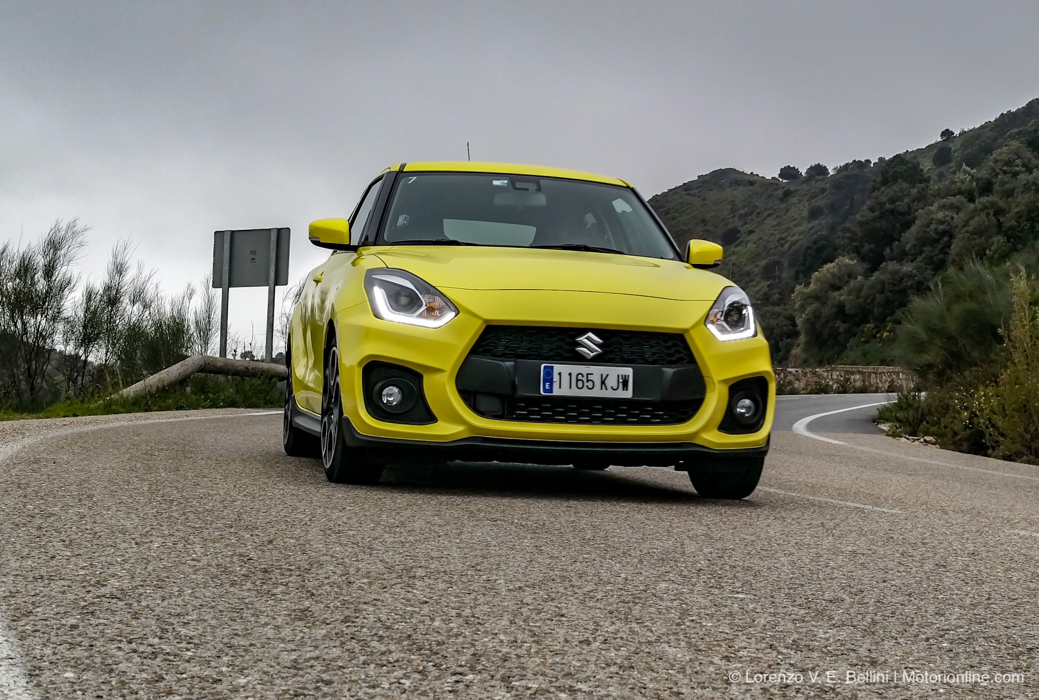 Nuova Suzuki Swift Sport MY 2018  Test Drive in Anteprima