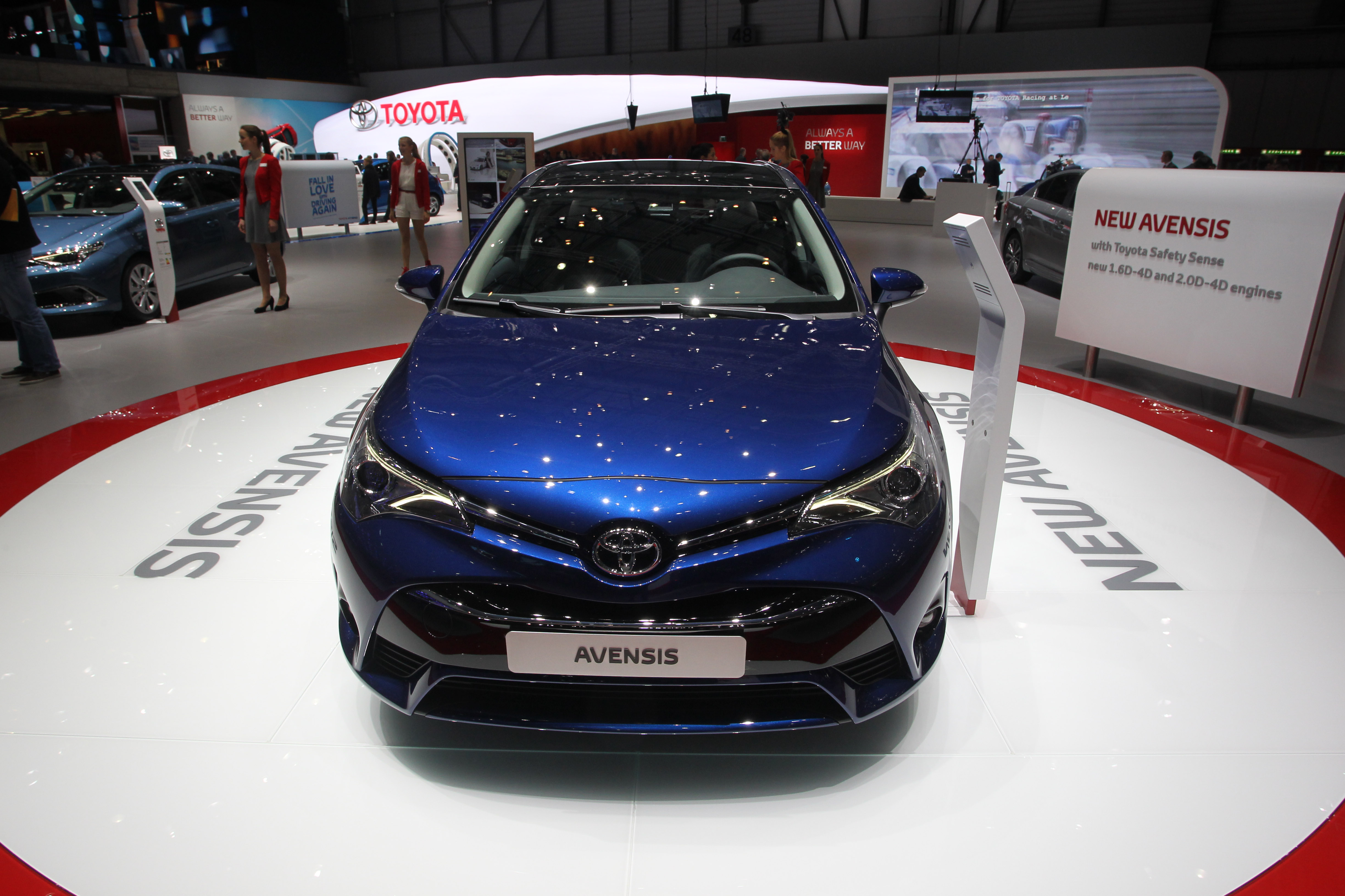 Nuova Toyota Avensis - Salone di Ginevra 2015