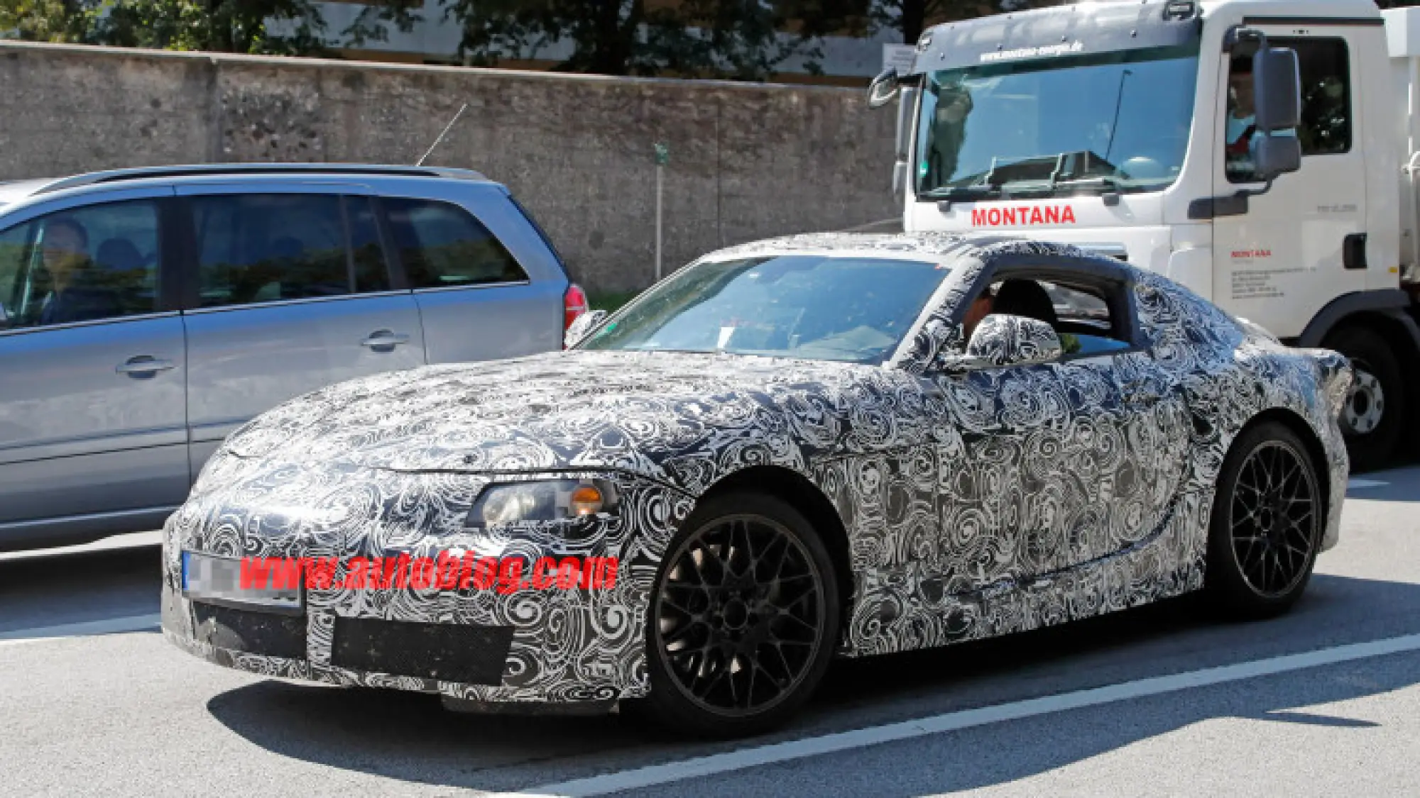 Nuova Toyota Supra foto spia 7 settembre 2016 - 1