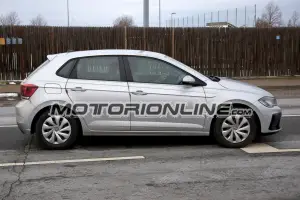 Nuova Volkswagen Polo 2021 - prime foto spia 