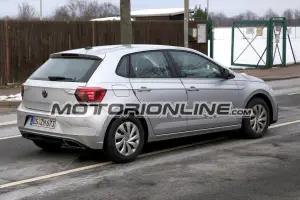 Nuova Volkswagen Polo 2021 - prime foto spia 
