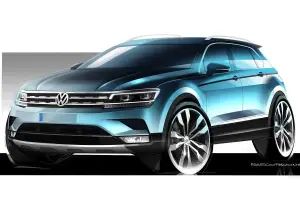 Nuova Volkswagen Tiguan - Sketch - 1