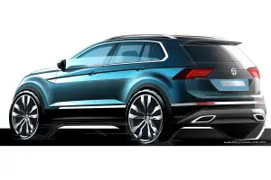 Nuova Volkswagen Tiguan - Sketch - 2