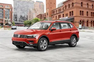 Nuova Volkswagent Tiguan Allspace Salone di Detroit 2017