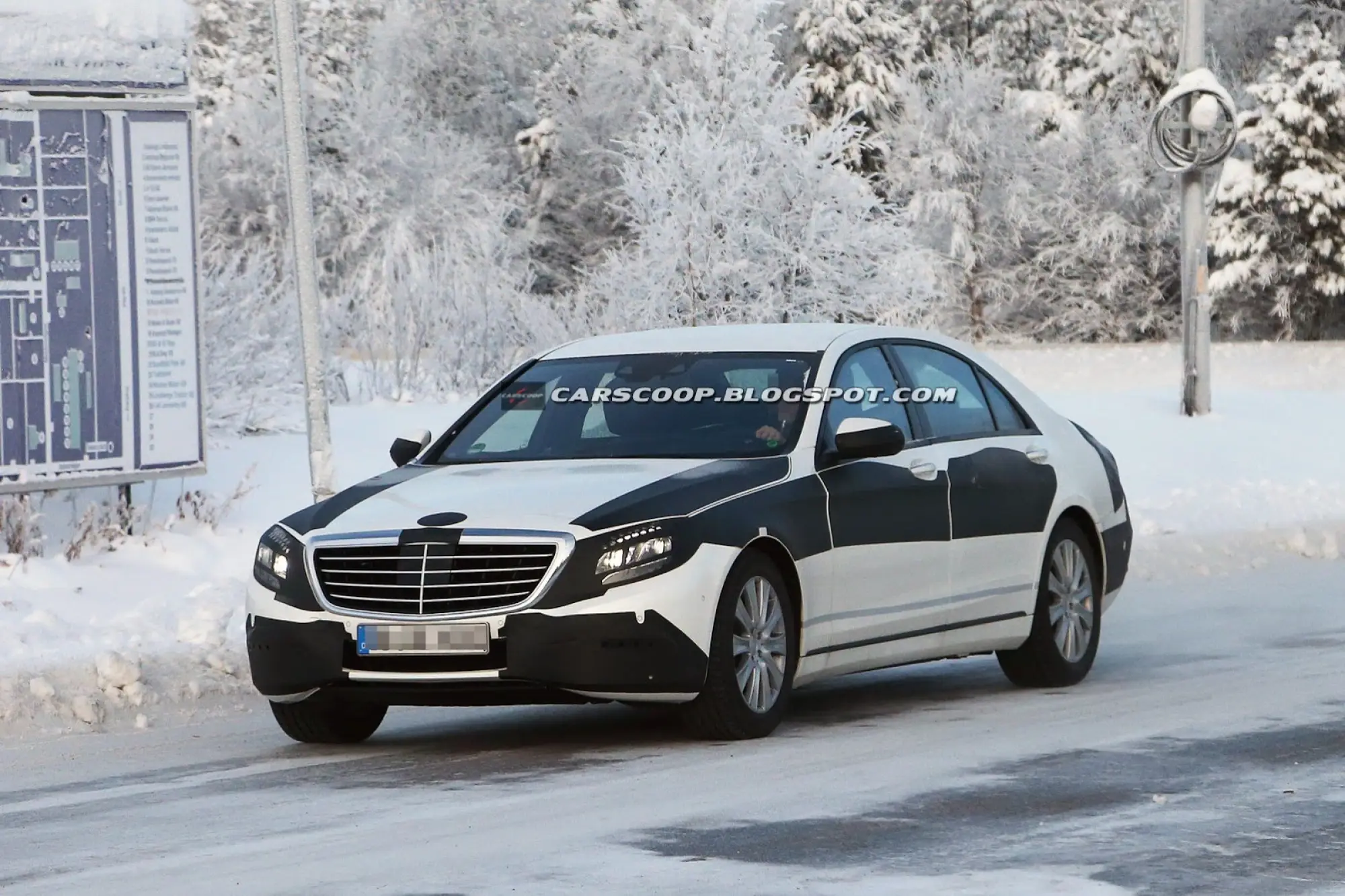 Nuove foto spia Mercedes Classe S - 3