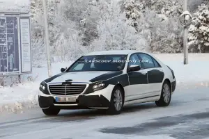 Nuove foto spia Mercedes Classe S