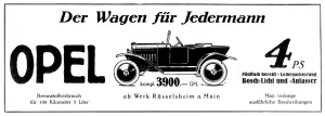 Opel - 120 anni