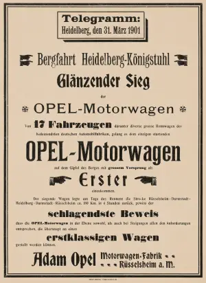 Opel - 120 anni