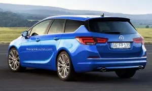 Opel Astra Sports Tourer 2016 rendering
