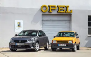 Opel Corsa e storica Corsa GT - anteprima Salone di Francoforte 2019  - 19
