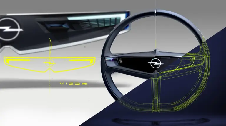 Opel GT X Experimental concept - passato e futuro - 11