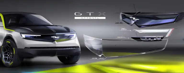 Opel GT X Experimental concept - passato e futuro - 15
