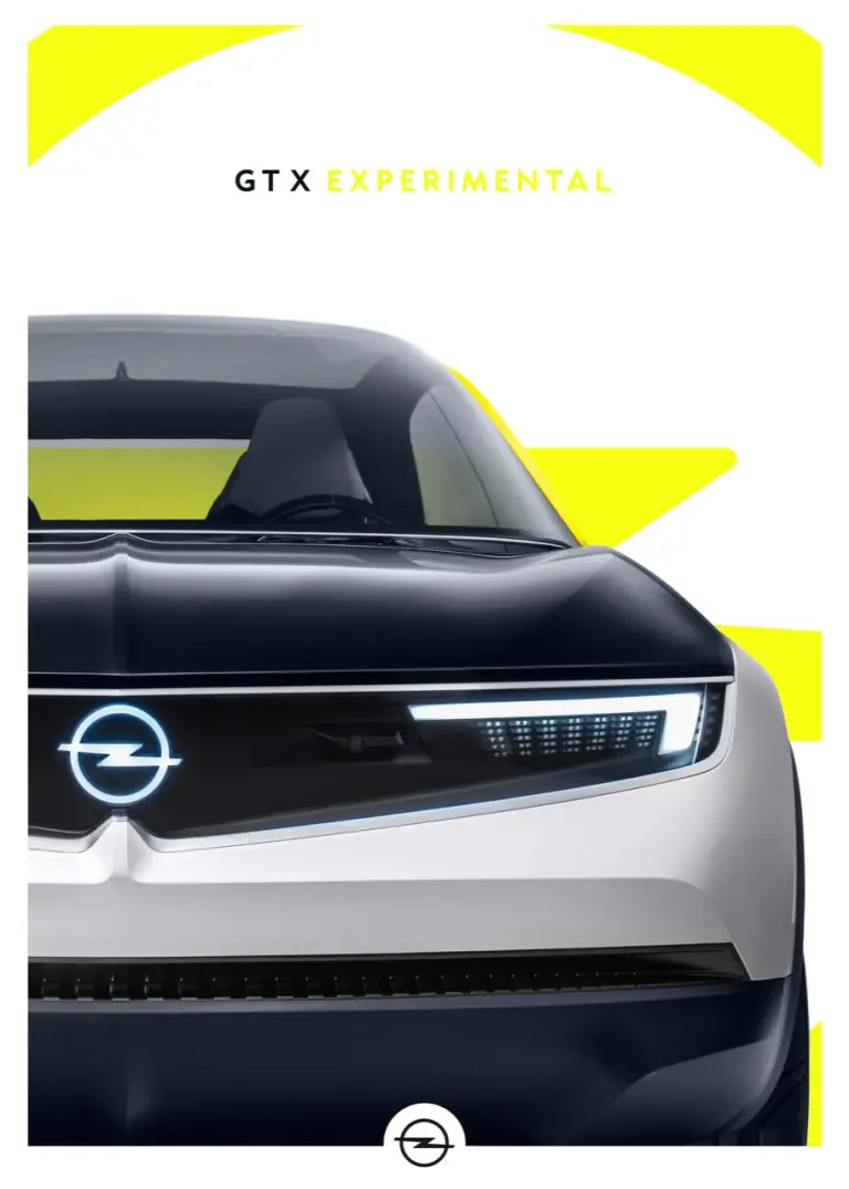 Opel GT X Experimental concept - passato e futuro - 19