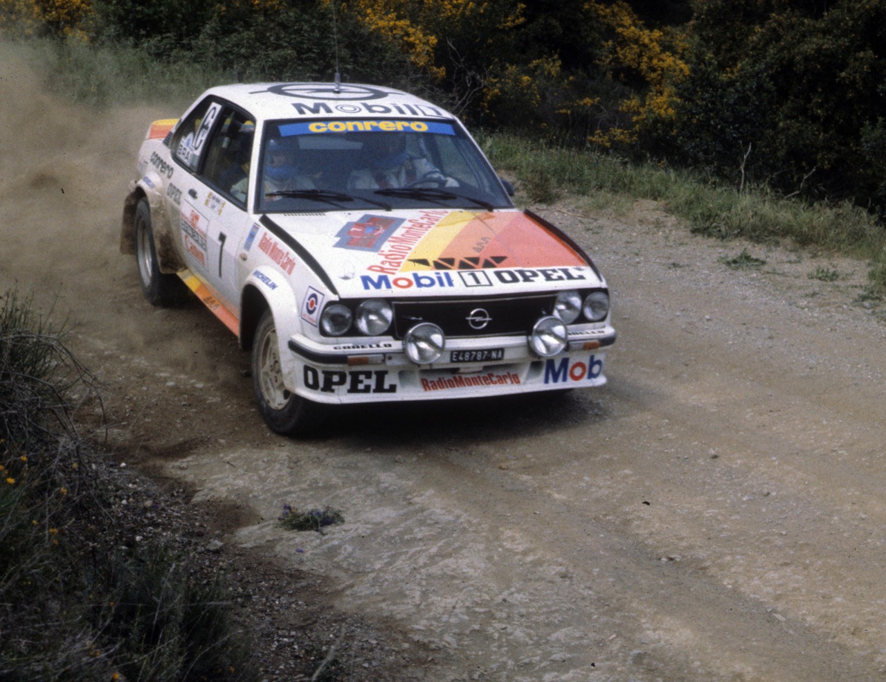 Opel Kadett e Ascona - storiche da rally in Italia