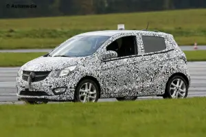 Opel Karl - Foto spia 29-10-2014