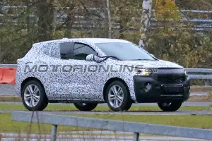 Opel Mokka X foto spia 28 novembre 2017