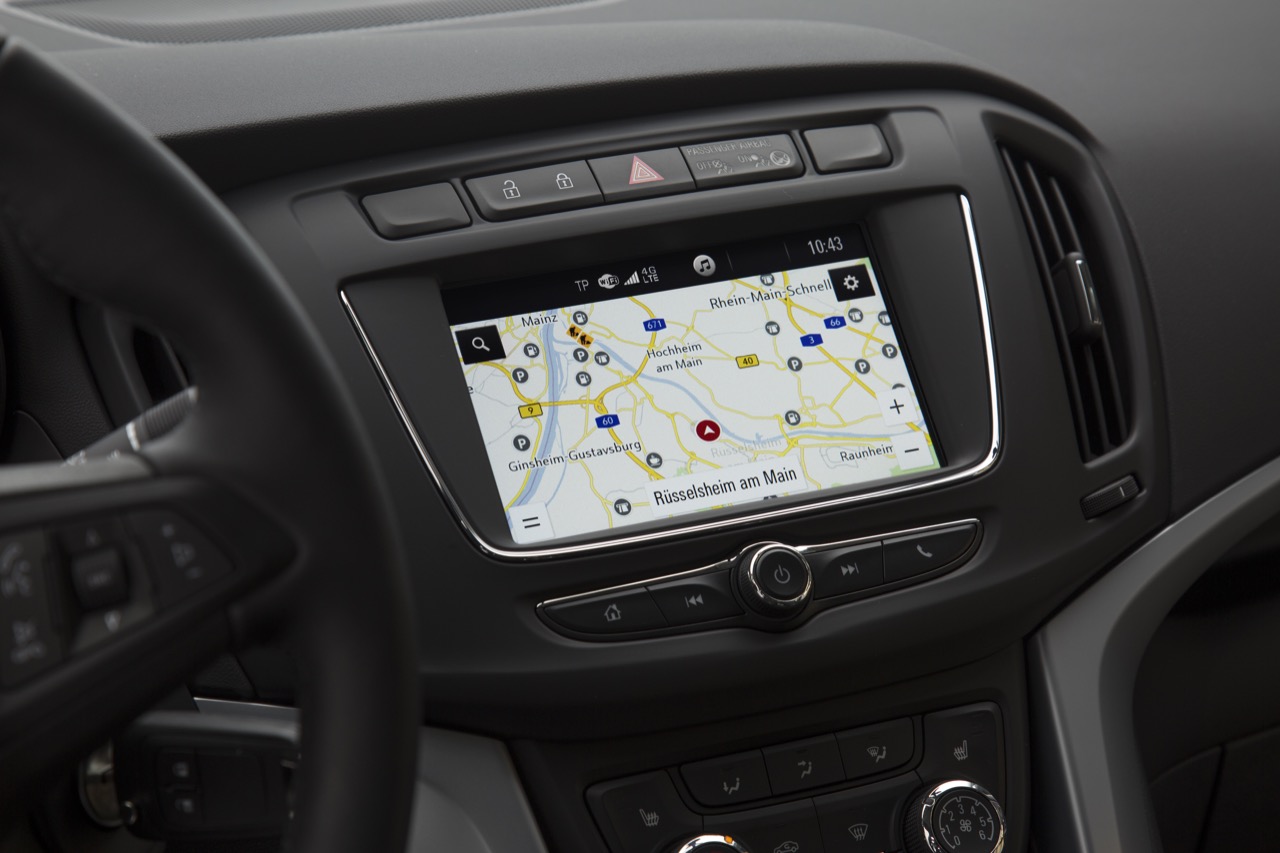 Opel Zafira 2017 - Navi 4.0 IntelliLink