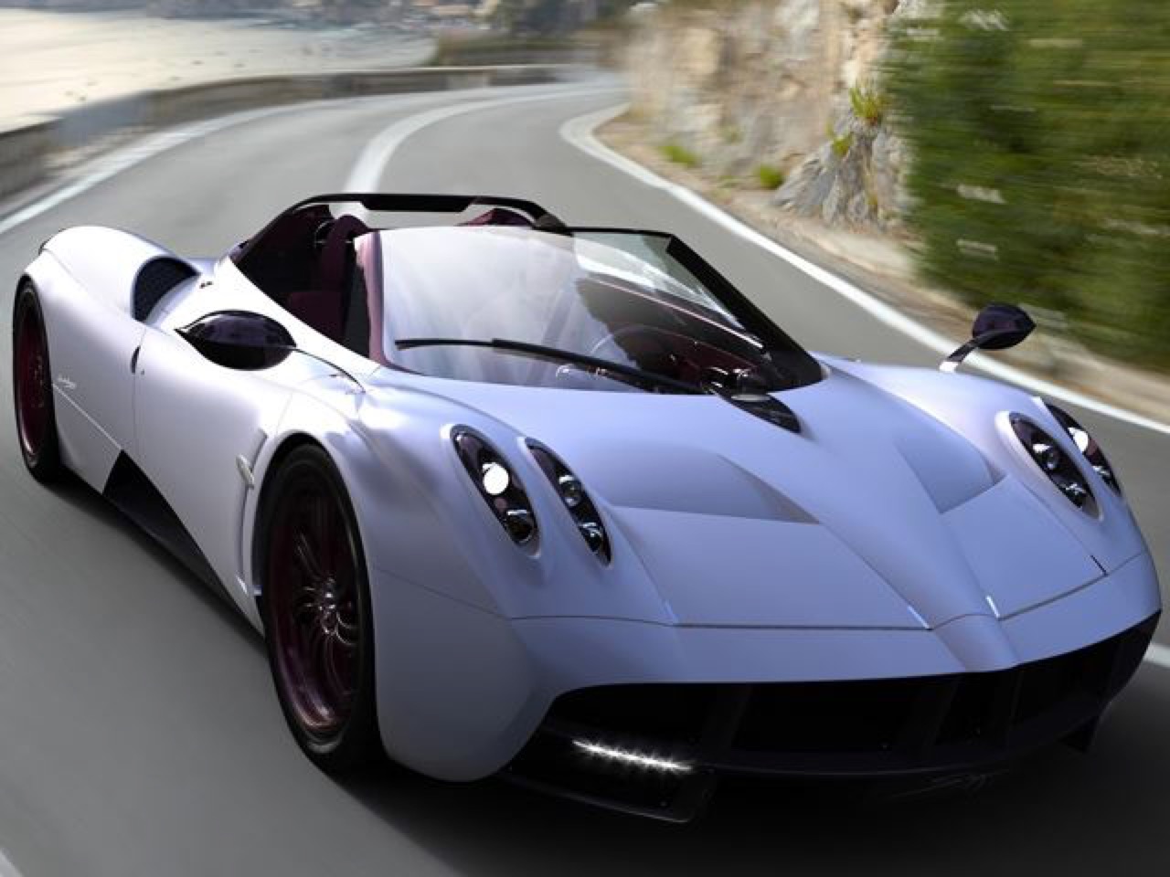 Pagani Huayra Roadster - rendering