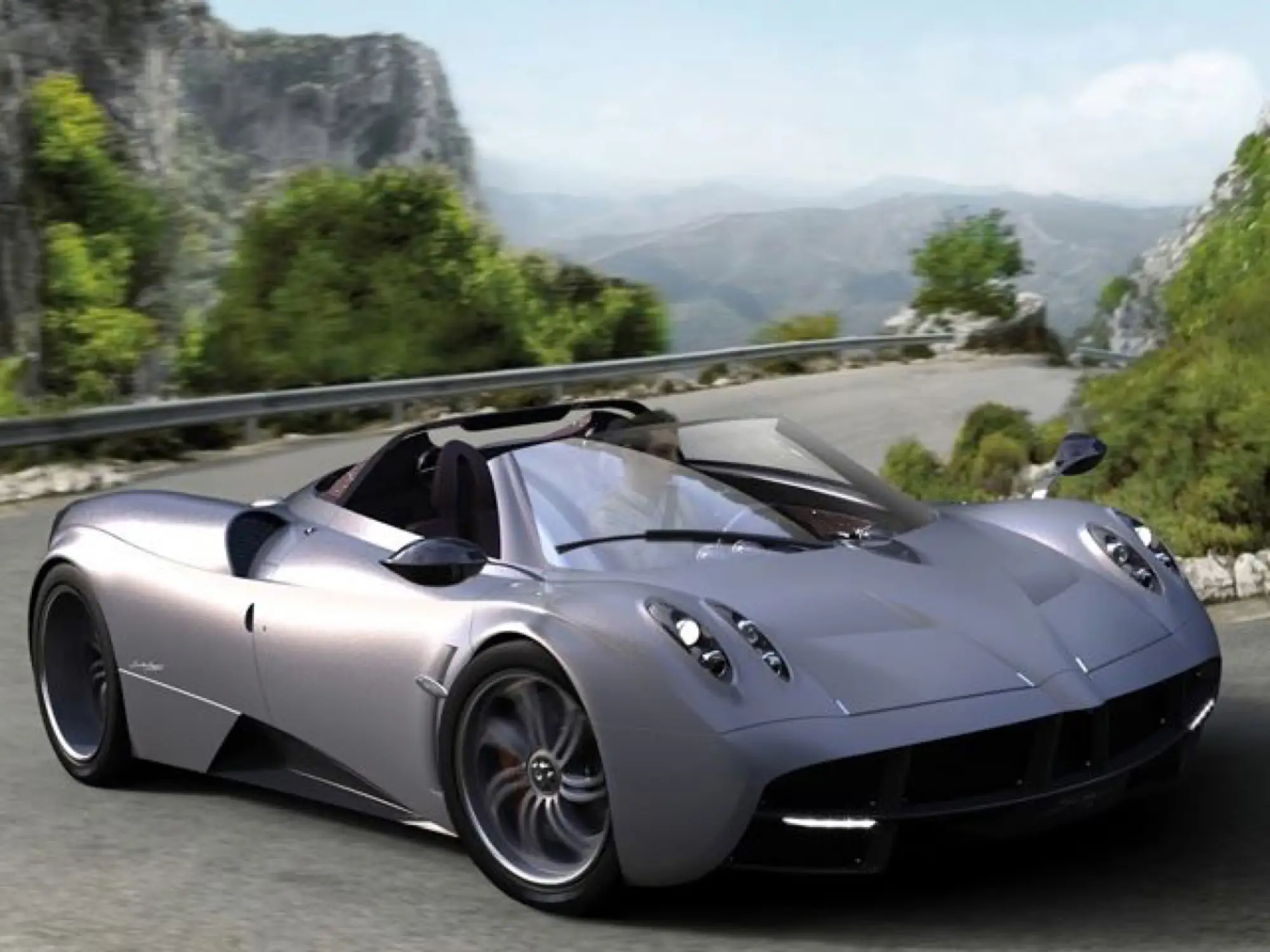 Pagani Huayra Roadster - rendering - 4