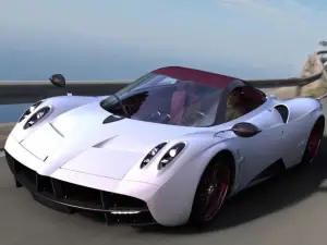 Pagani Huayra Roadster - rendering