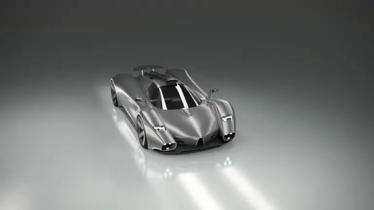 Pagani Utopia monoposto - render  - 2