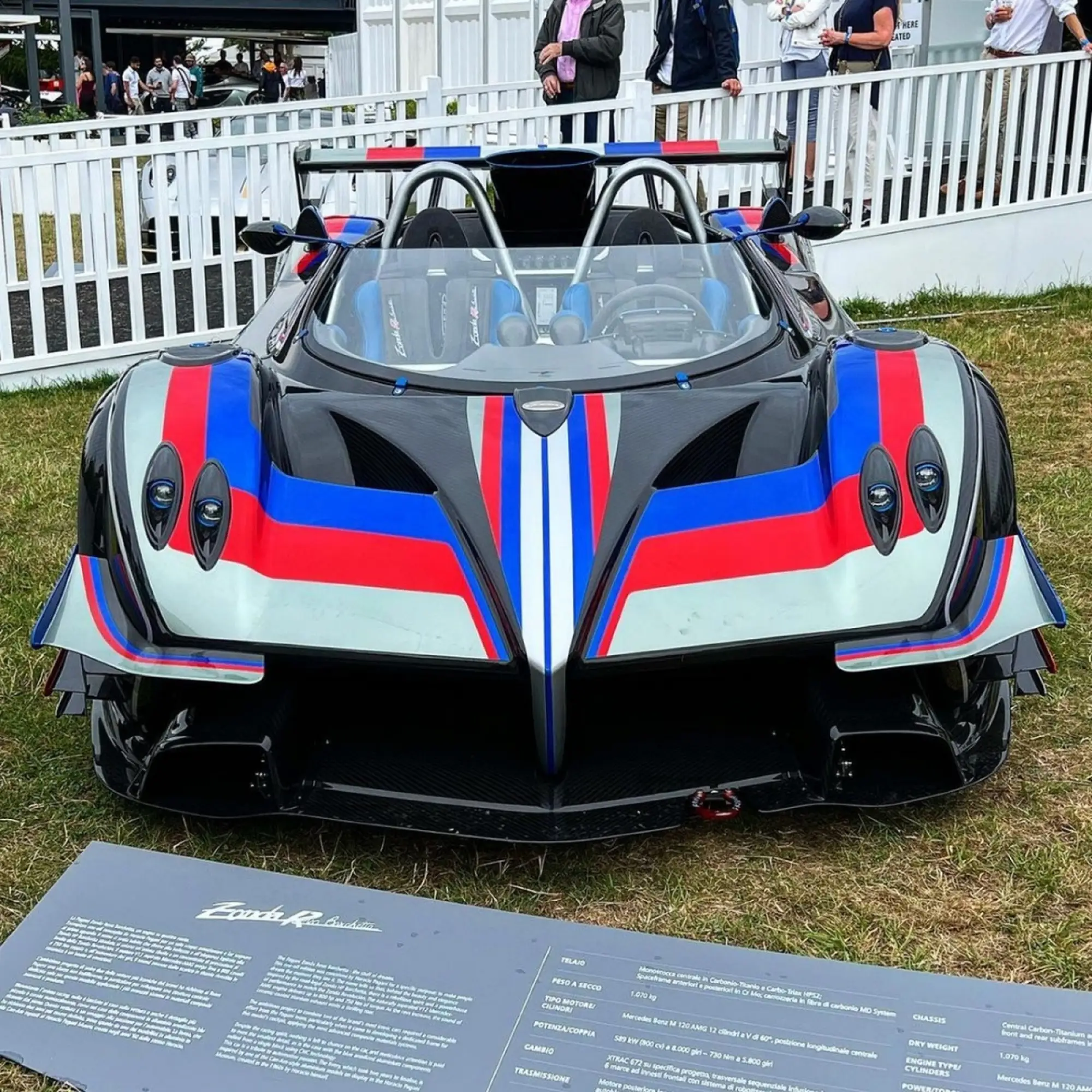 Pagani Zonda Revo Barchetta al Goodwood Festival of Speed 2022 - Foto - 19