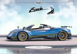 Pagani Zonda TopCar - Rendering