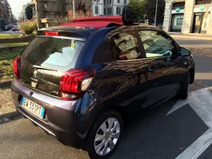 Peugeot 108: prova su strada