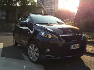 Peugeot 108: prova su strada