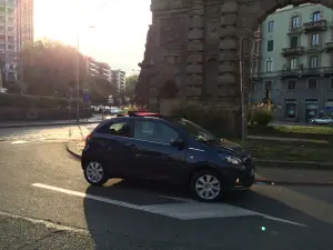 Peugeot 108: prova su strada