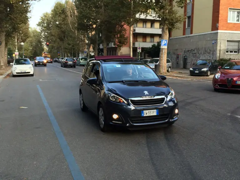 Peugeot 108: prova su strada - 17