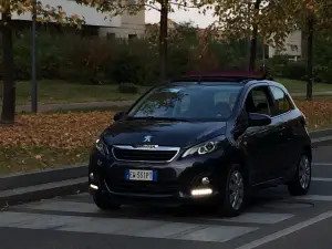 Peugeot 108: prova su strada