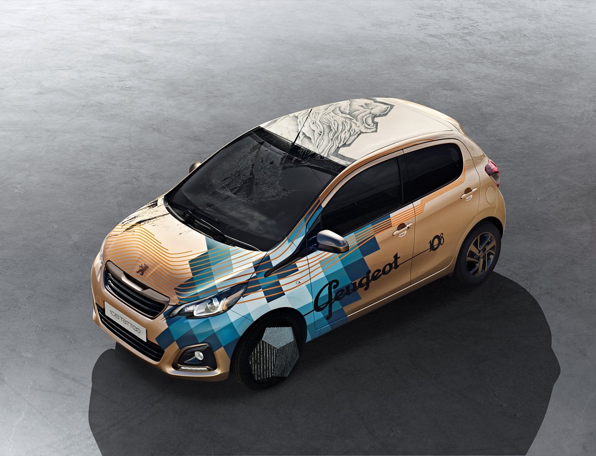 Peugeot 108 Tattoo Concept