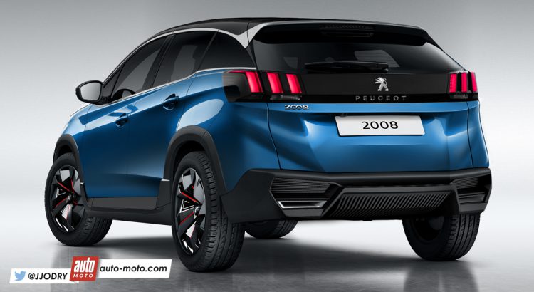 peugeot 2008 my 2019 rendering 3 4