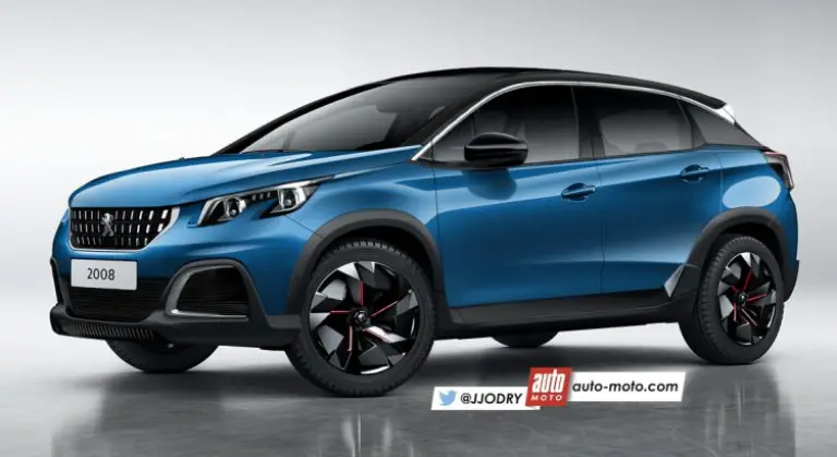 Peugeot 2008 MY 2019 - Rendering - 1