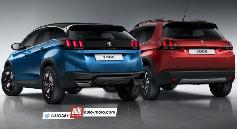 Peugeot 2008 MY 2019 - Rendering - 4