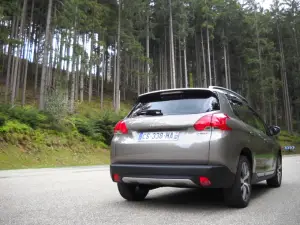 Peugeot 2008 prova su strada