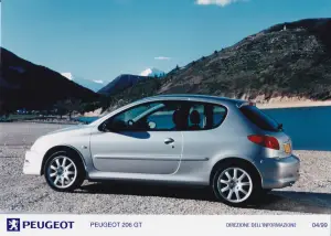 Peugeot 206 GT - foto storiche  - 2